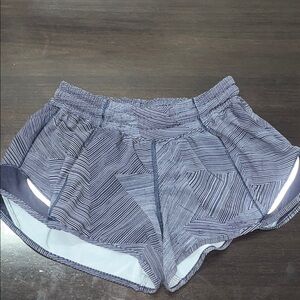 lululemon athletica Black and White Athletic Shorts